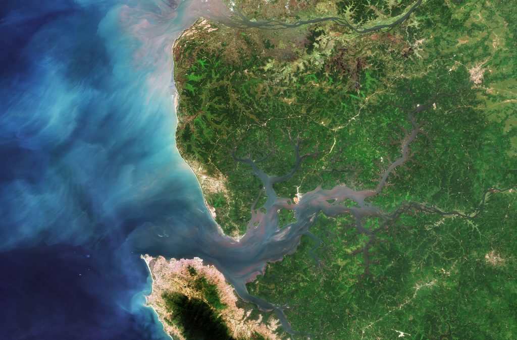 Sierra Leone River Estuary © Copernicus Sentinel data (2015)/ESA, CC BY-SA 3.0 IGO